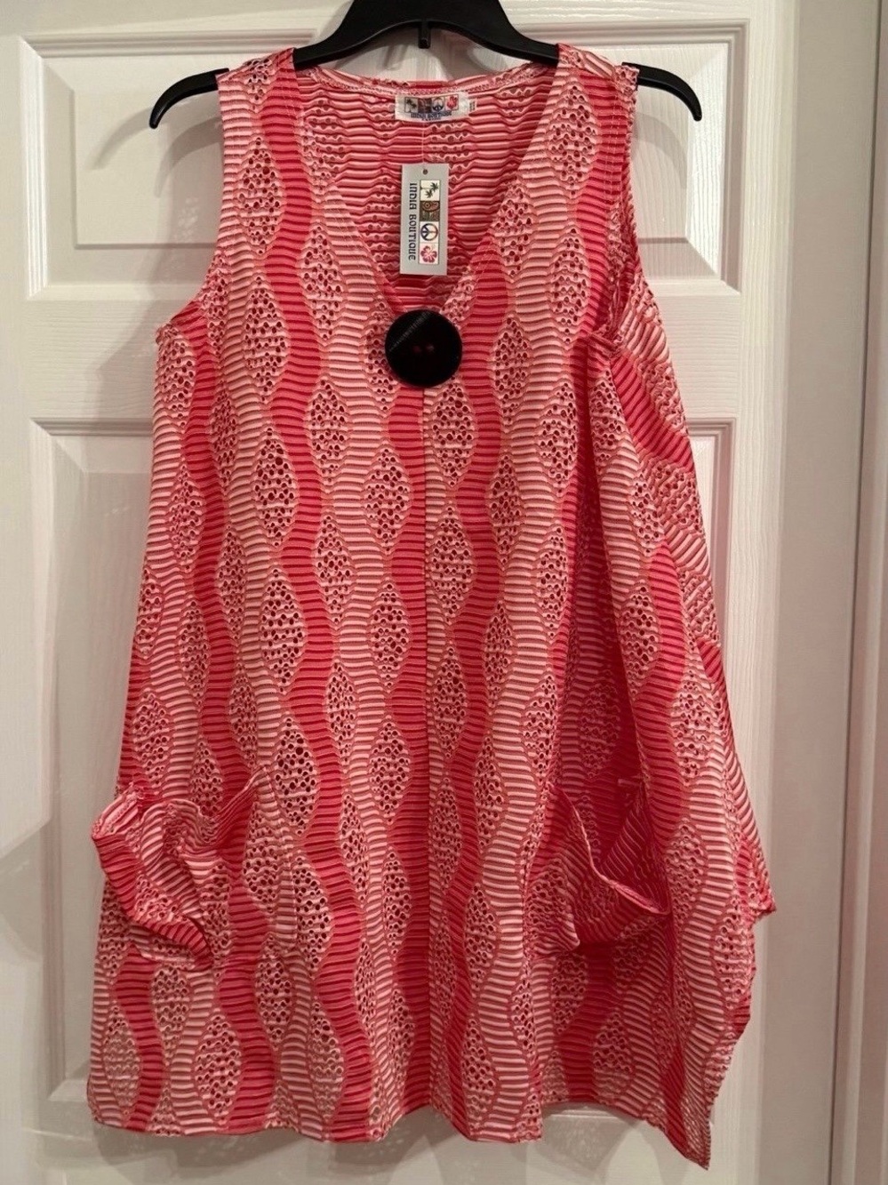 Women’s India Boutique bathing suit cover-up. One size fits most. New